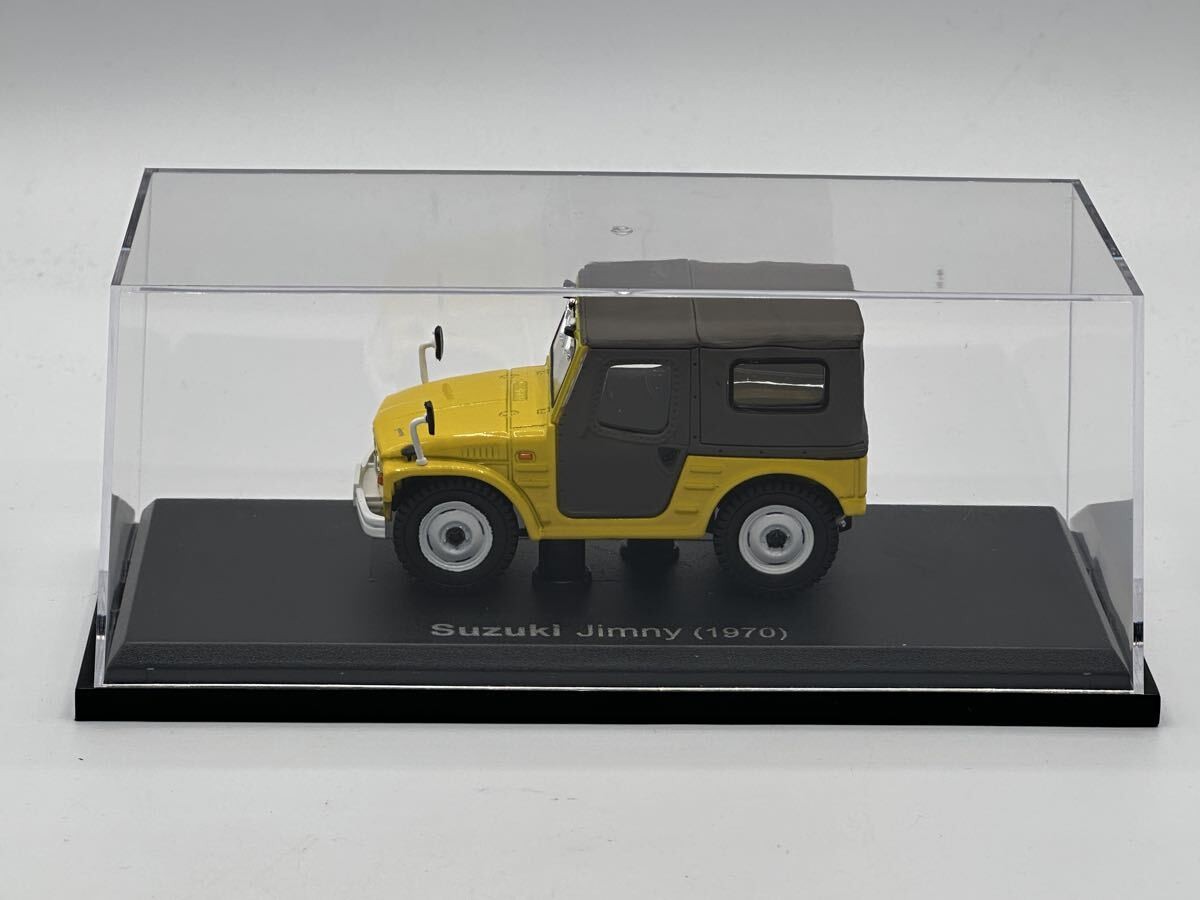 Yes Domestic Famous Car Collection Hachette 1/43 Suzuki Jimny 1970 Yellow Mini