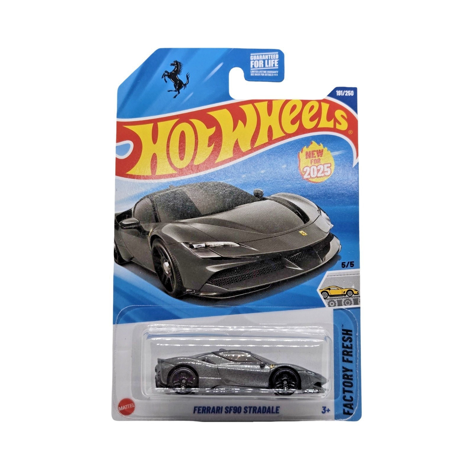 2025 & 2026 Hot Wheels Ferrari SF90 Stradale – Lot of 15 – 5 Blue 5 Gray 5 Red