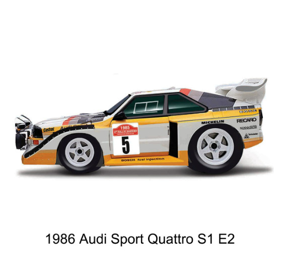 1986 Audi Sport Quattro S1 E2 Regular Ver 1/64 MAISTO Diecast Model Car NEW !!!