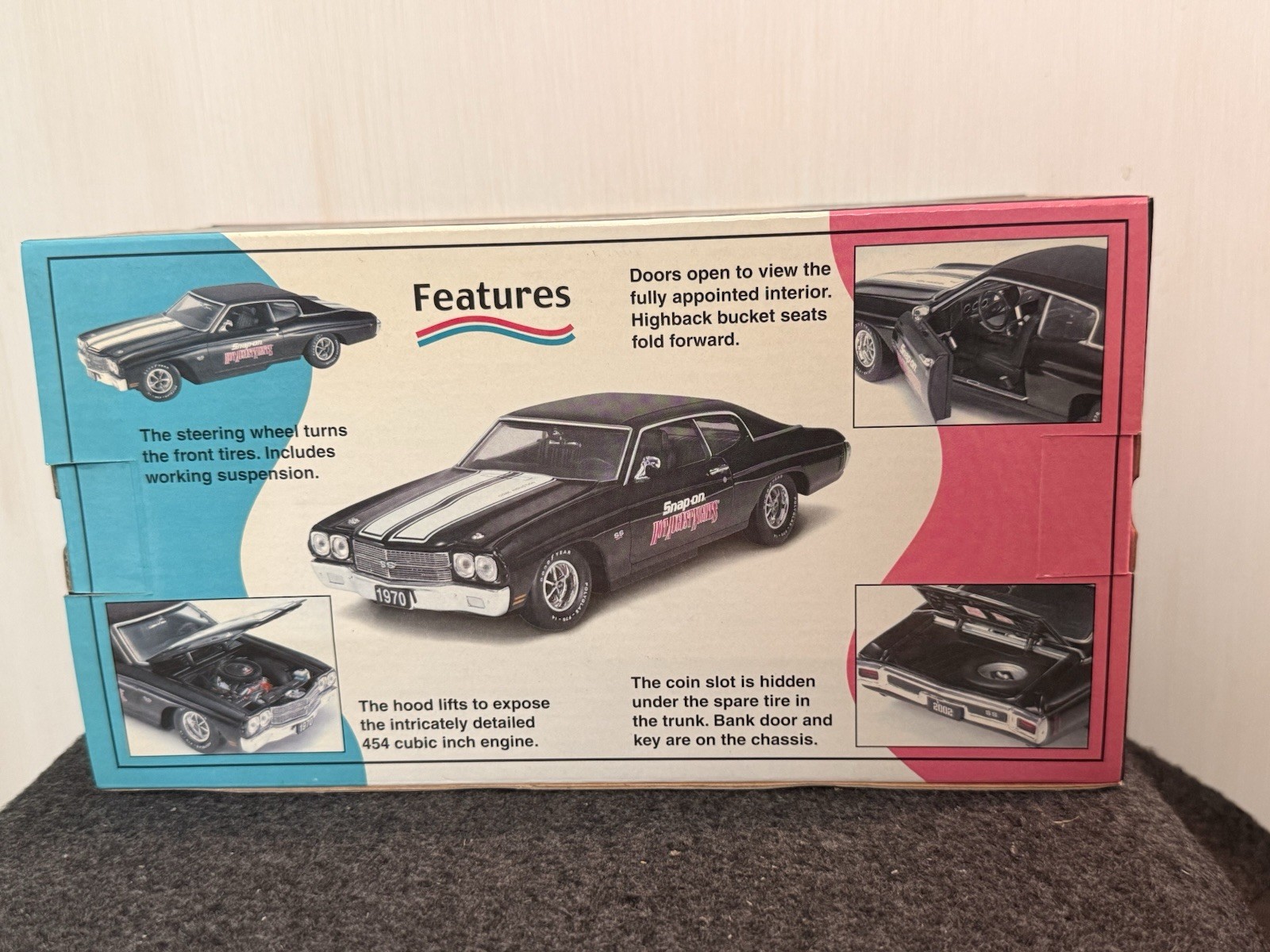 American Identity Hot August Nights Snap-on 1970 Chevelle SS 454 1:24 Diecast