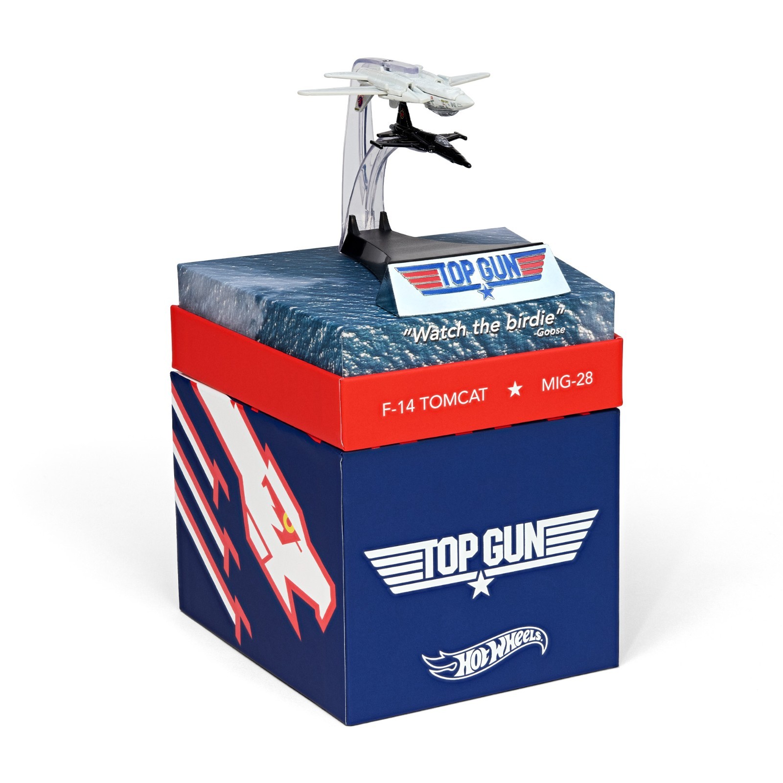 2026 SDCC Mattel Hot Wheels Top Gun Maverick & Goose F-14 Jet 40th Set Presale