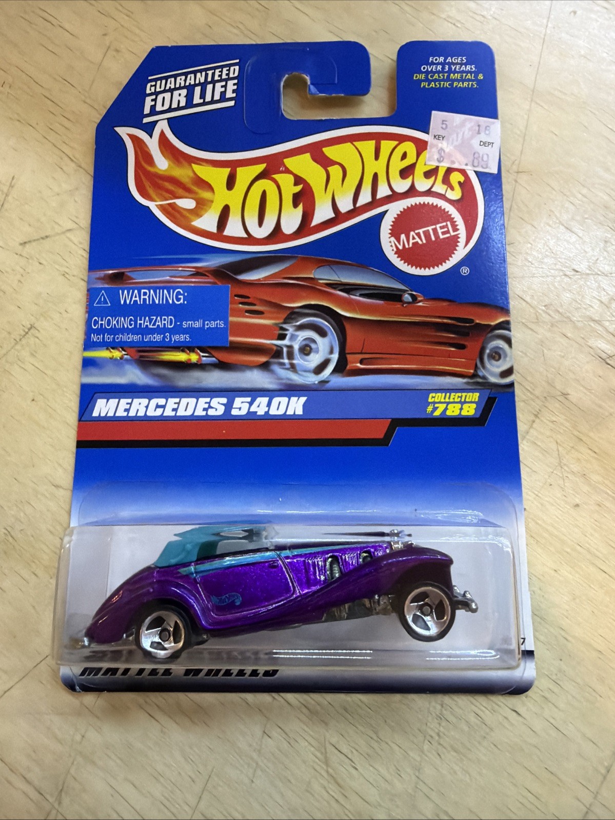 1997 HOT WHEELS – Mercedes 540K No. 788