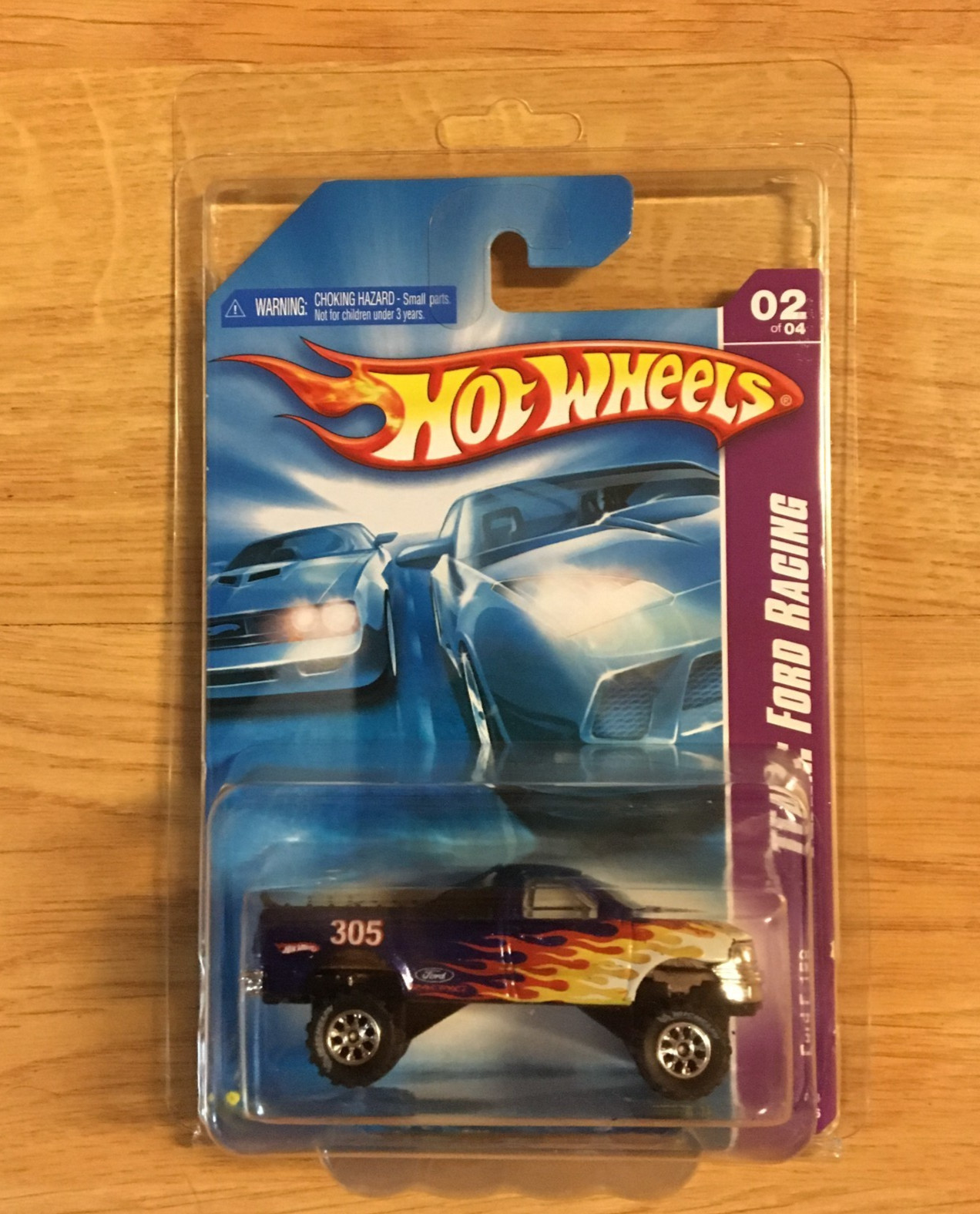 Hot Wheels Team Ford Racing F-150 Pickup CUSTOM Super Real Riders Wheel Swap