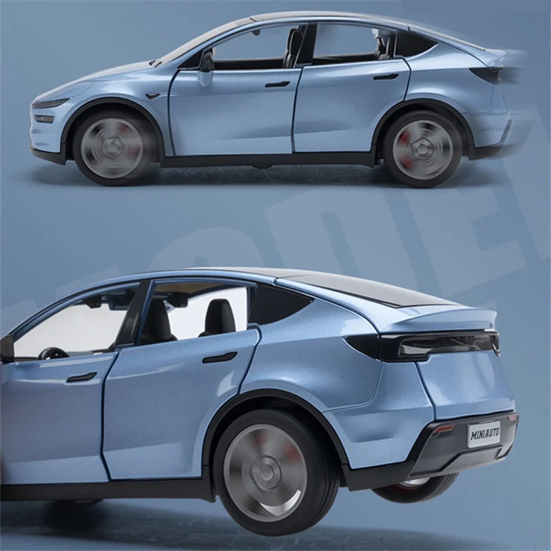 NEW 1:32 MODEL Y MODELY Diecast Model Car Sound & Light Collectible Toy Gift