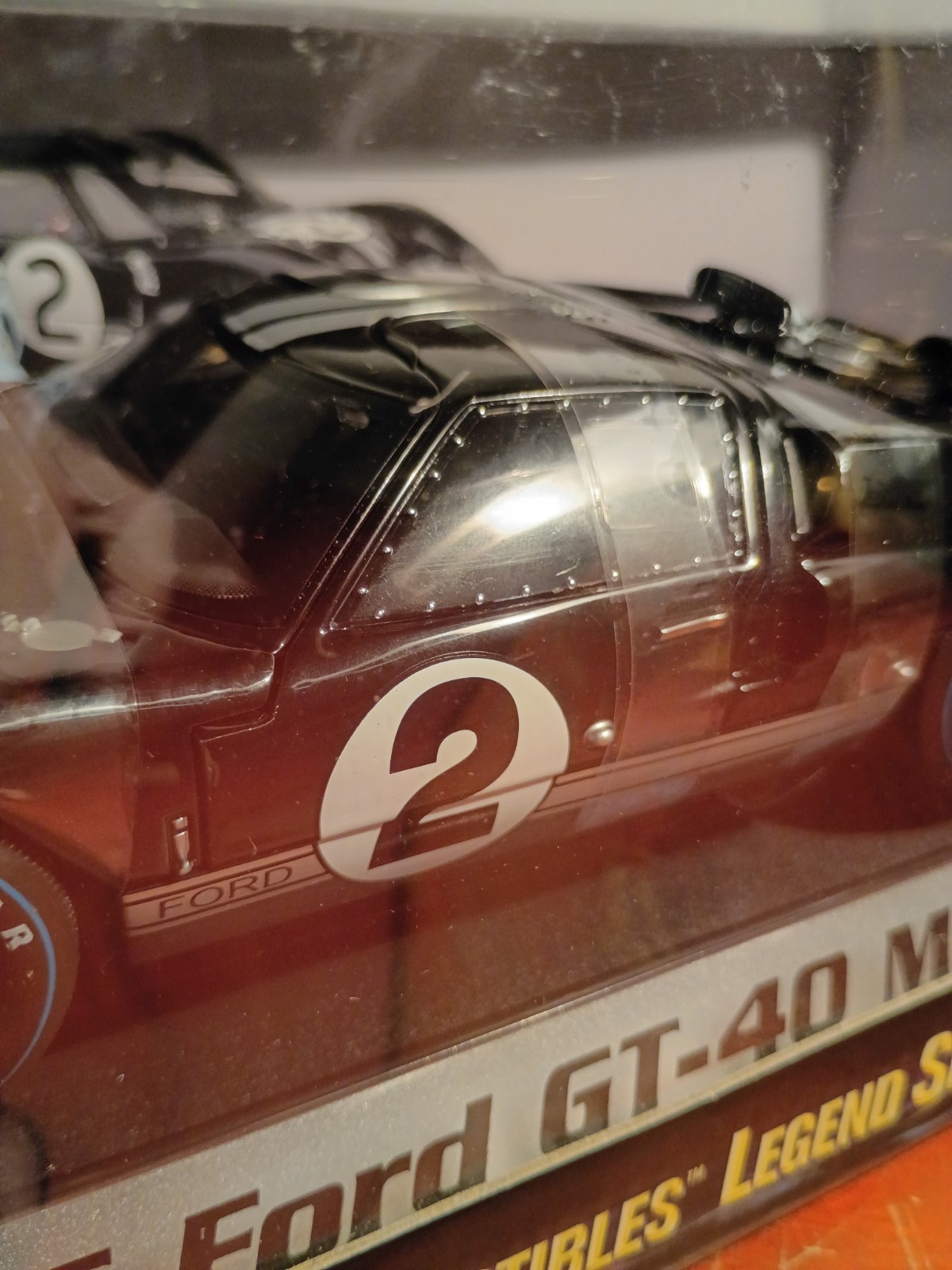 Shelby Collectibles Ford GT40 MK II #2 24h LeMans 1966 Black McLaren Amon 1:18