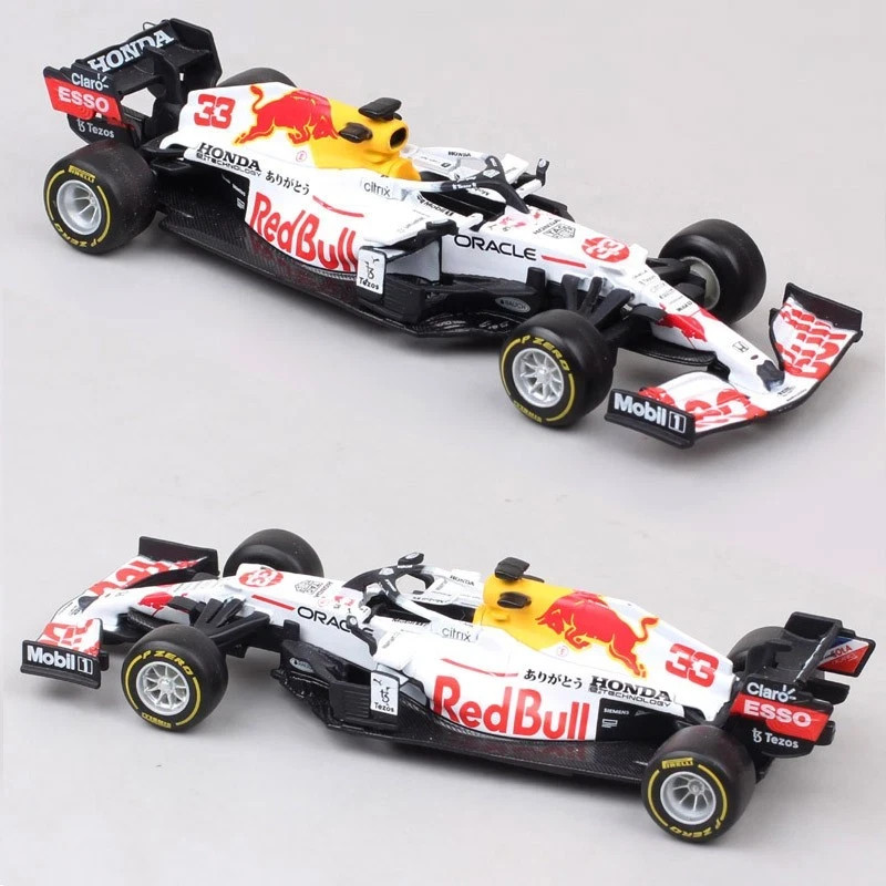 1:43 1/43 2021 Red Bull Max Verstappen #33 RB16B Turkey Honda Tribute F1 Car