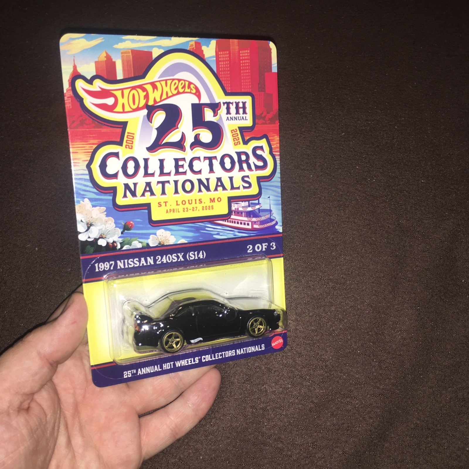 Hot Wheels 25th Collectors Nationals St. Louis Nissan 240SX S14 05274/06200