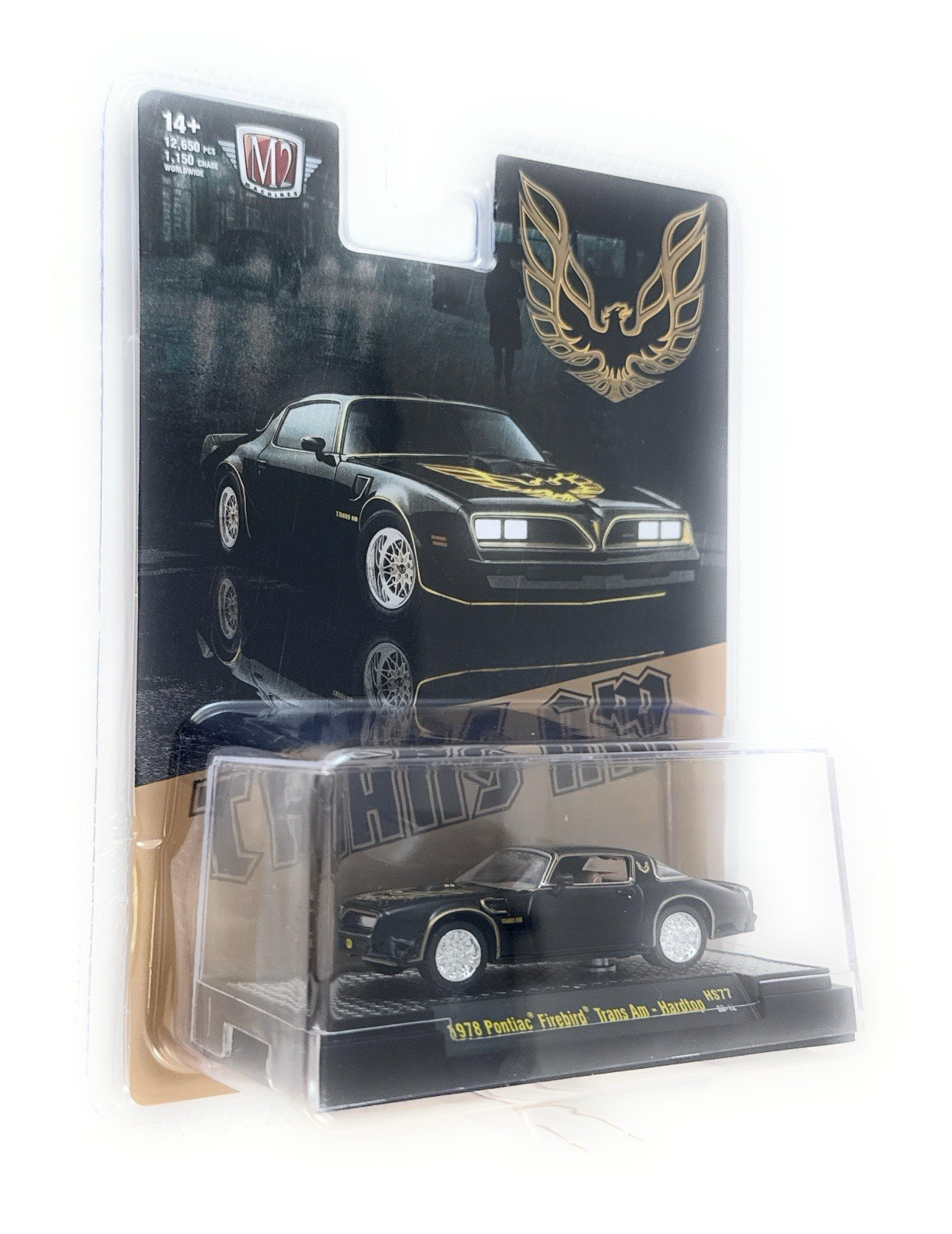 M2 Machines 1:64 1978 Pontiac Trans Am Firebird Special Edition Black HS77-P2