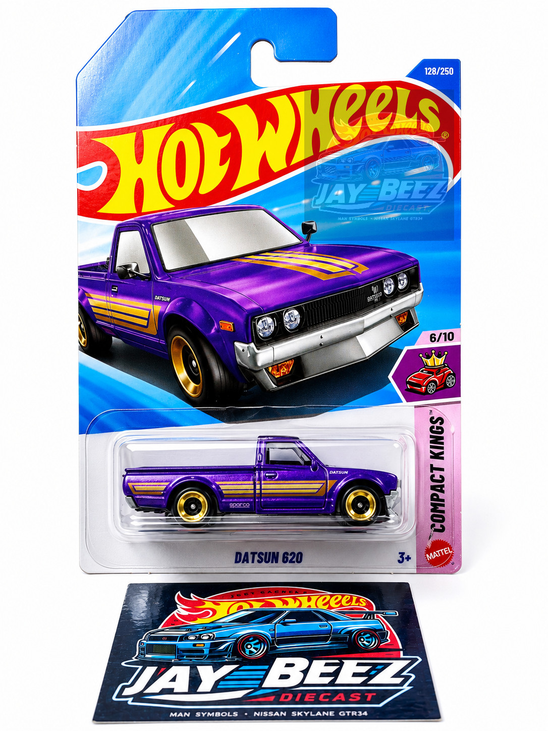 Hot Wheels 2026 NEW Case N Datsun 620 Purple LC (Promo Combine Shipping)