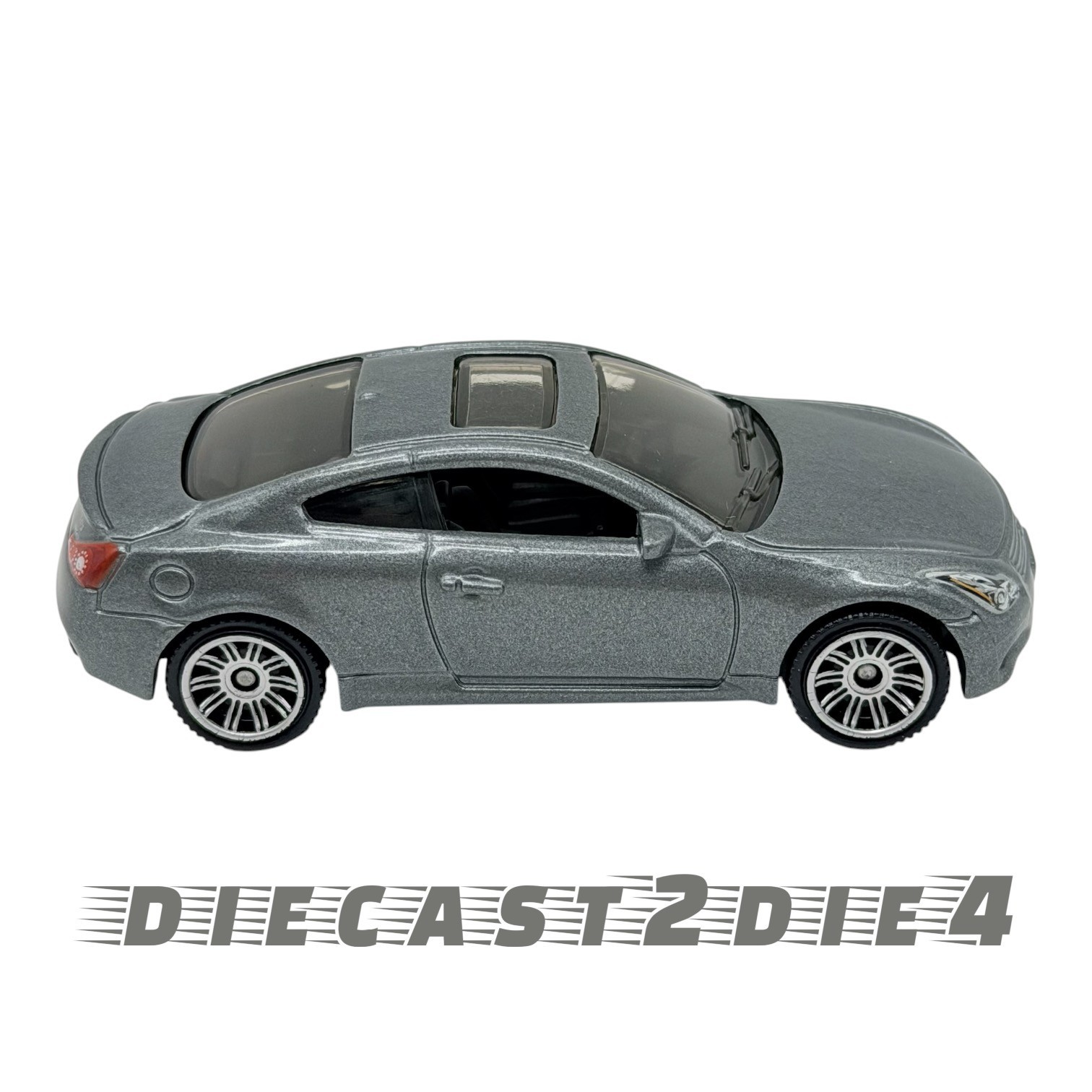 LOOSE zero playwear Matchbox Infiniti G37 Coupe #32/125 Silver/Gray Free Ship