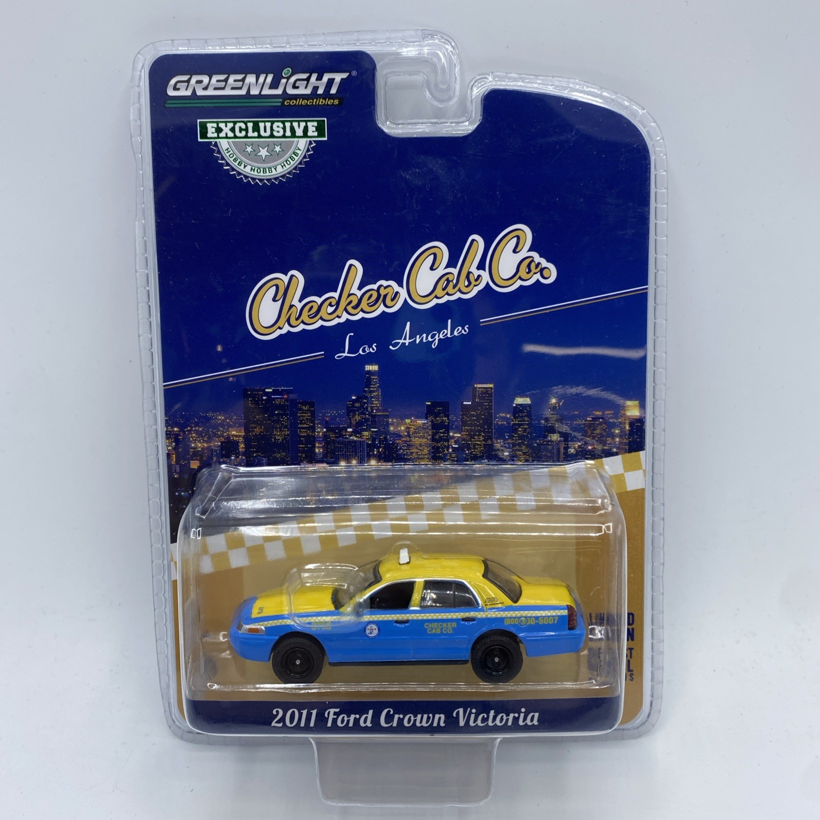 Green Light 2011 Ford Crown Victoria Checker Cab Co.