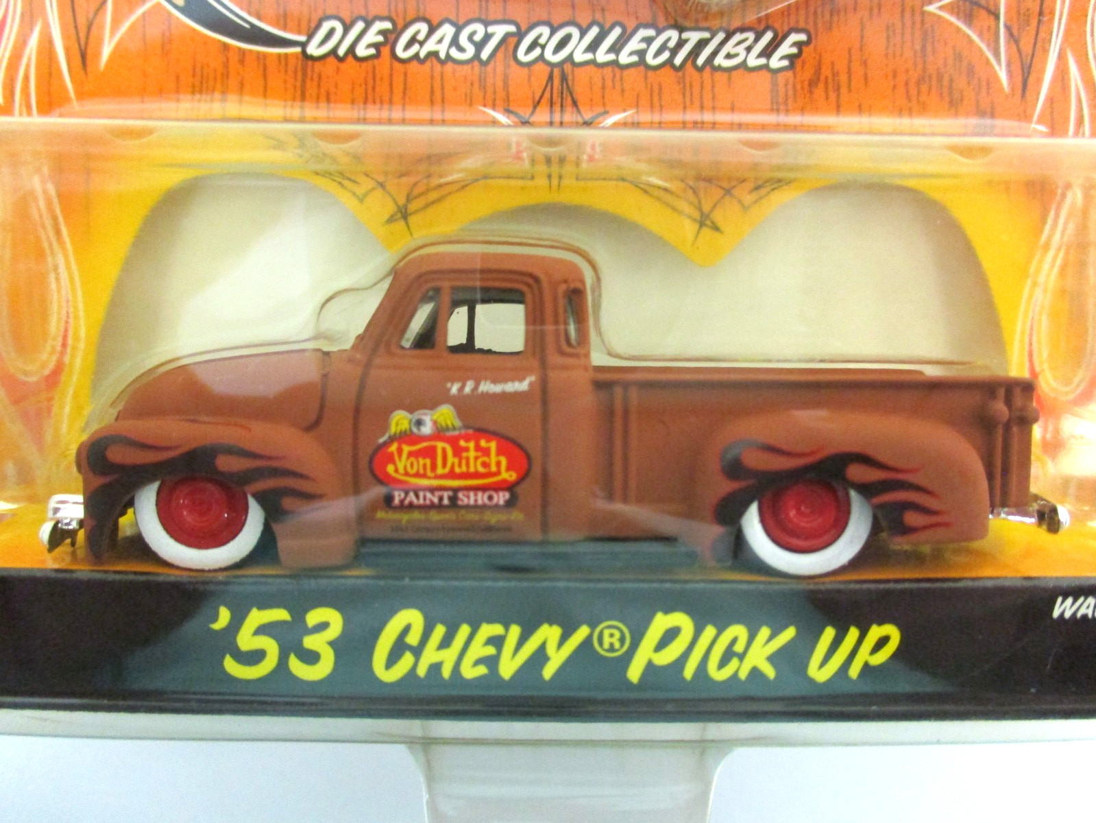 JADA – VON DUTCH – 1953 CHEVROLET 3100 PICKUP TRUCK LOWRIDER – 1/64 DIECAST
