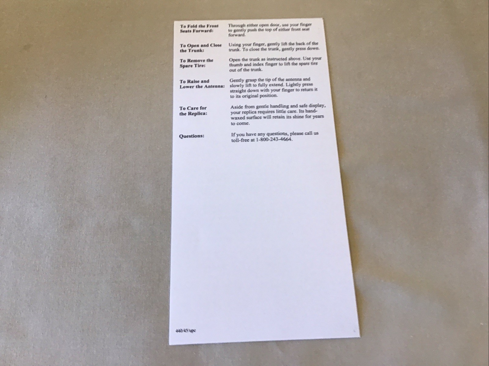 Danbury Mint 1970 Plymouth Cuda 440 Coupe Rare Title Paperwork Only 1:24