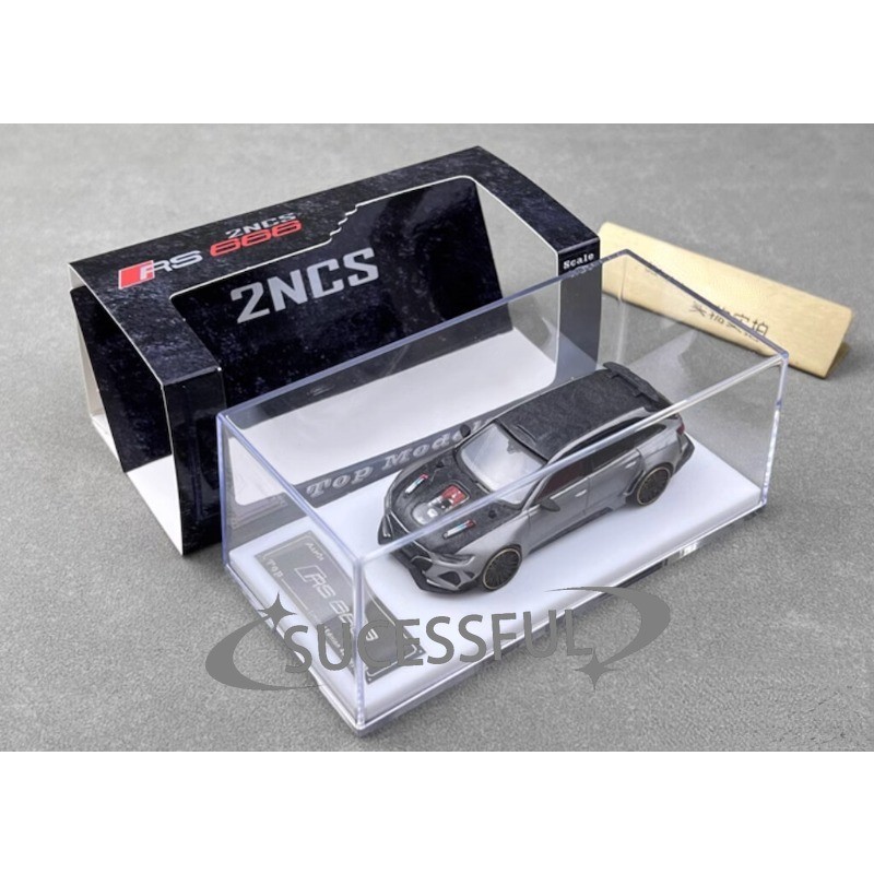 Top TOP64RS6 1/64 RS6 2NCS Wagon Racing Sports Metal Diecast Model Car