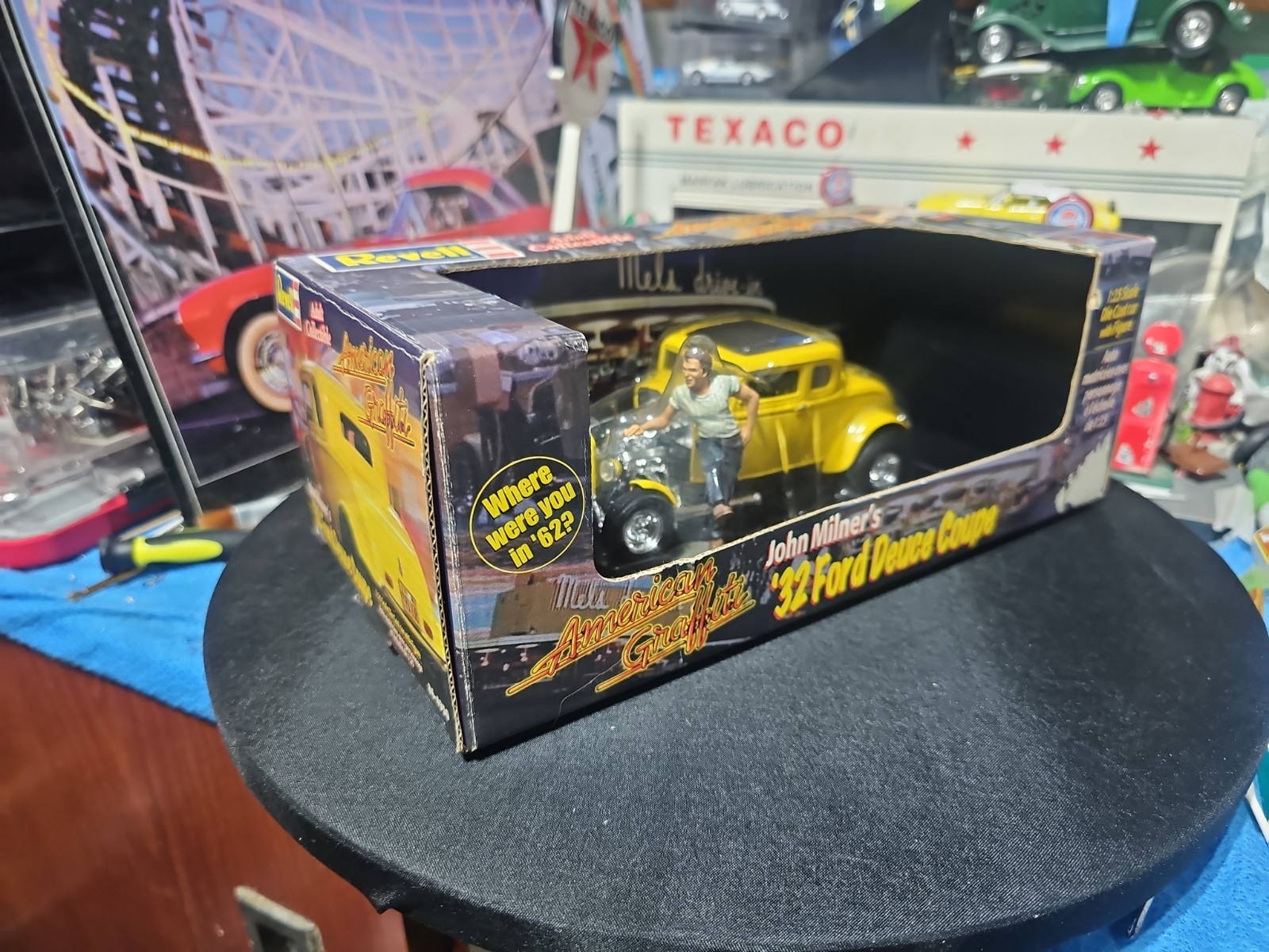 VINTAGE RARE REVELL AMERICAN GRAFFITI 1:25 FORD 1932 DEUCE COUPE JOHN MILNERS