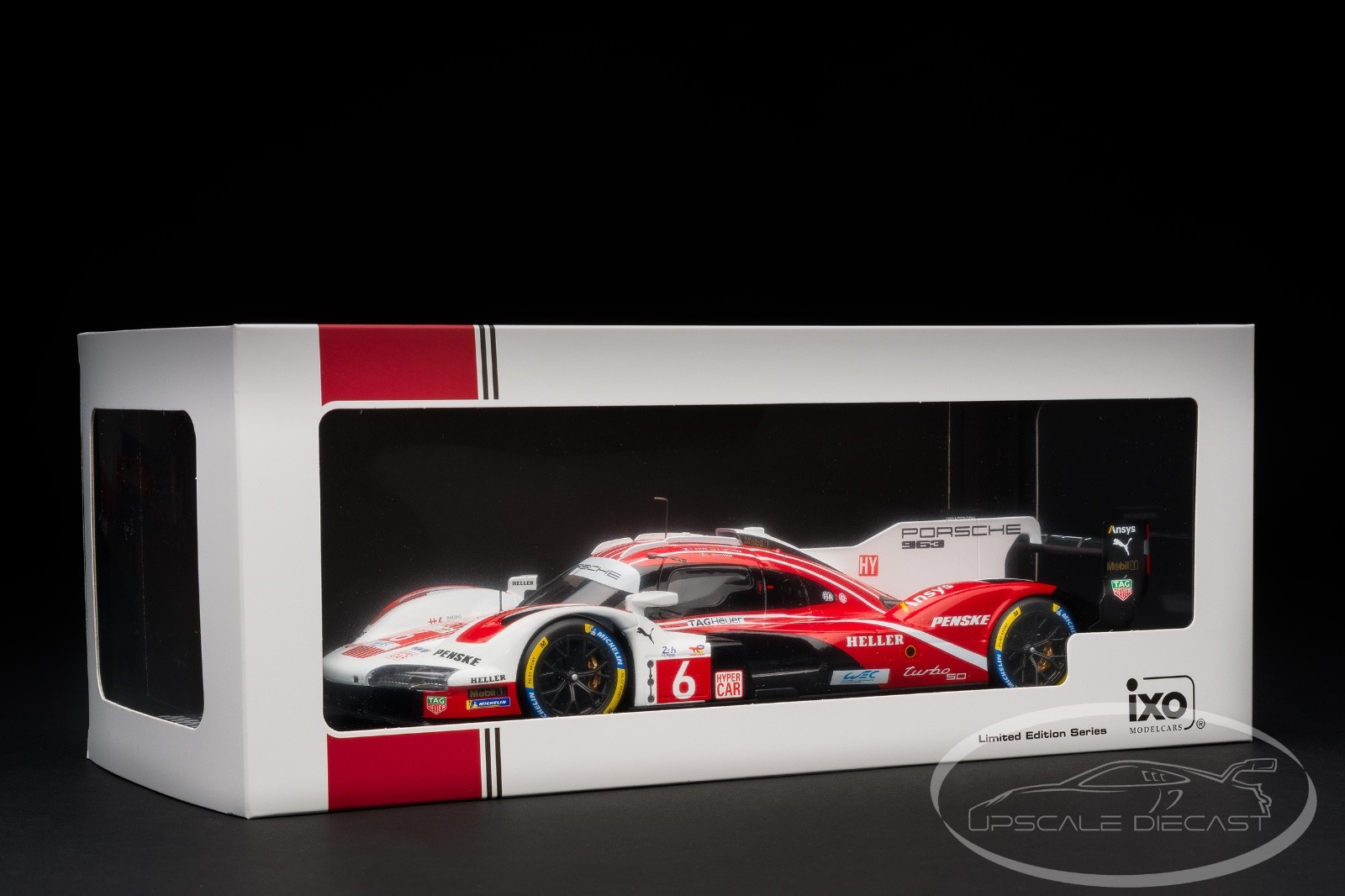 IXO 1:18 Porsche 963 #6 4th 24h LeMans 2024 Porsche Penske Motorsport Estre NEW