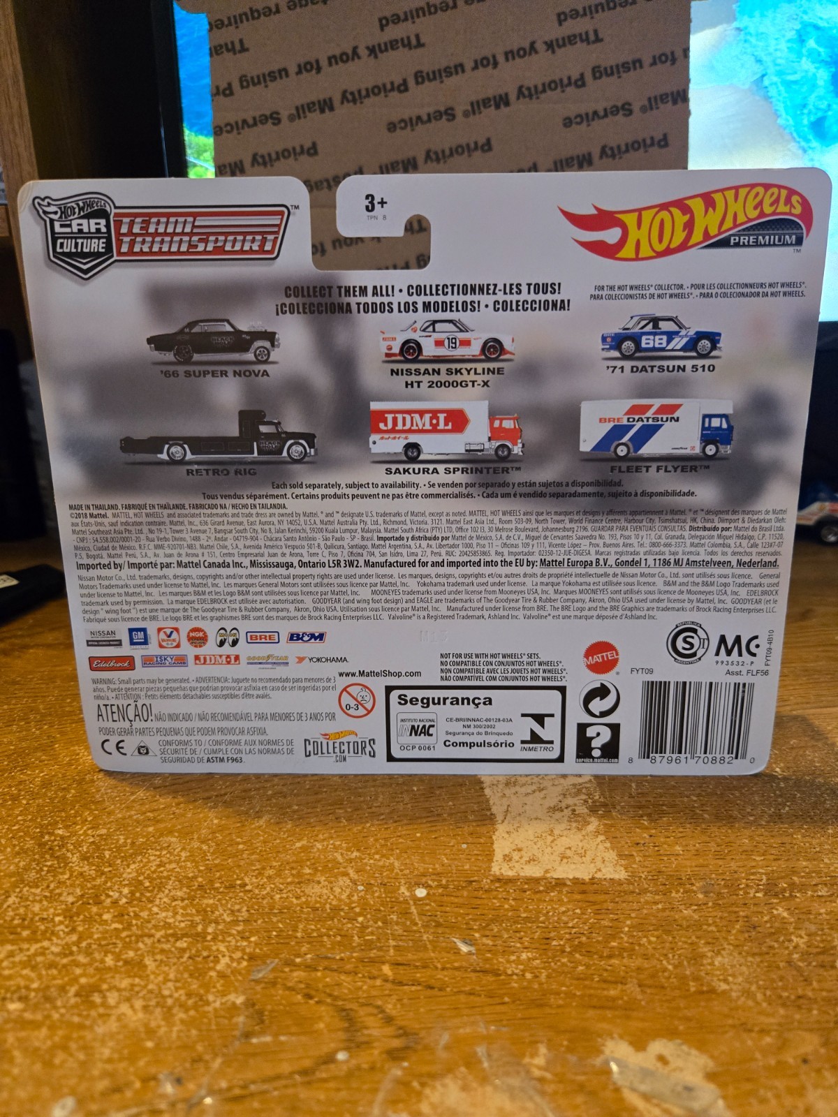Hot wheels 2018 team transport 66 Super nova retro rig #7