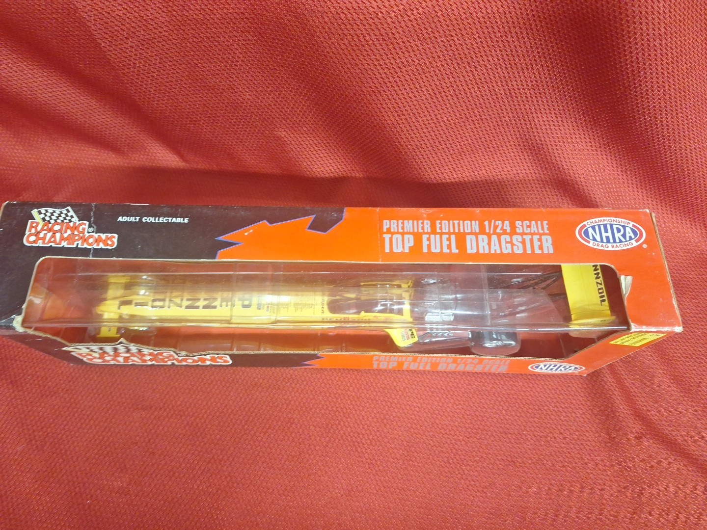 New Eddie Hill 1996 Action Racing NHRA 1:24 Scale Pennzoil Top Fuel Dragster NOS