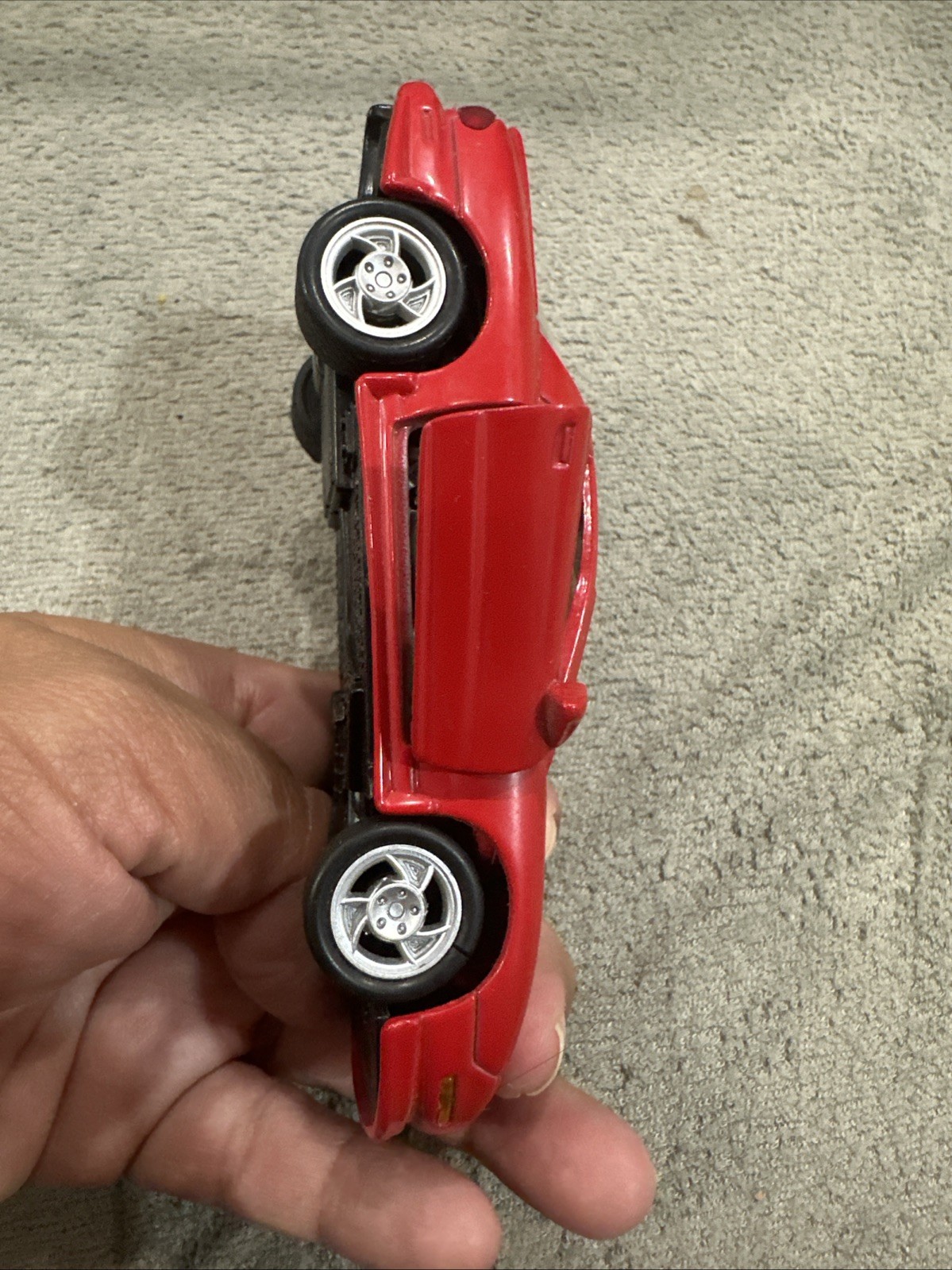 Welly Diecast Pontiac Firebird 1995 Red 1:38 Scale Car Pullback Action
