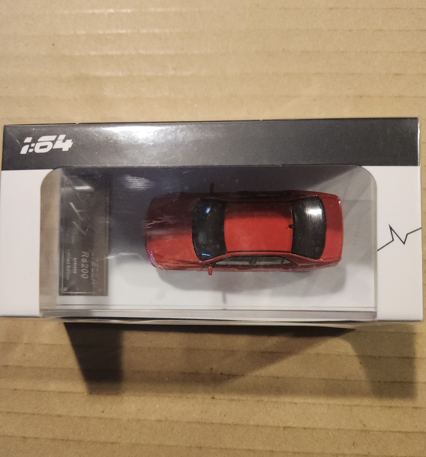 BBStudio Toyota Altezza RS200 Red Diecast Limited To 599 1:64