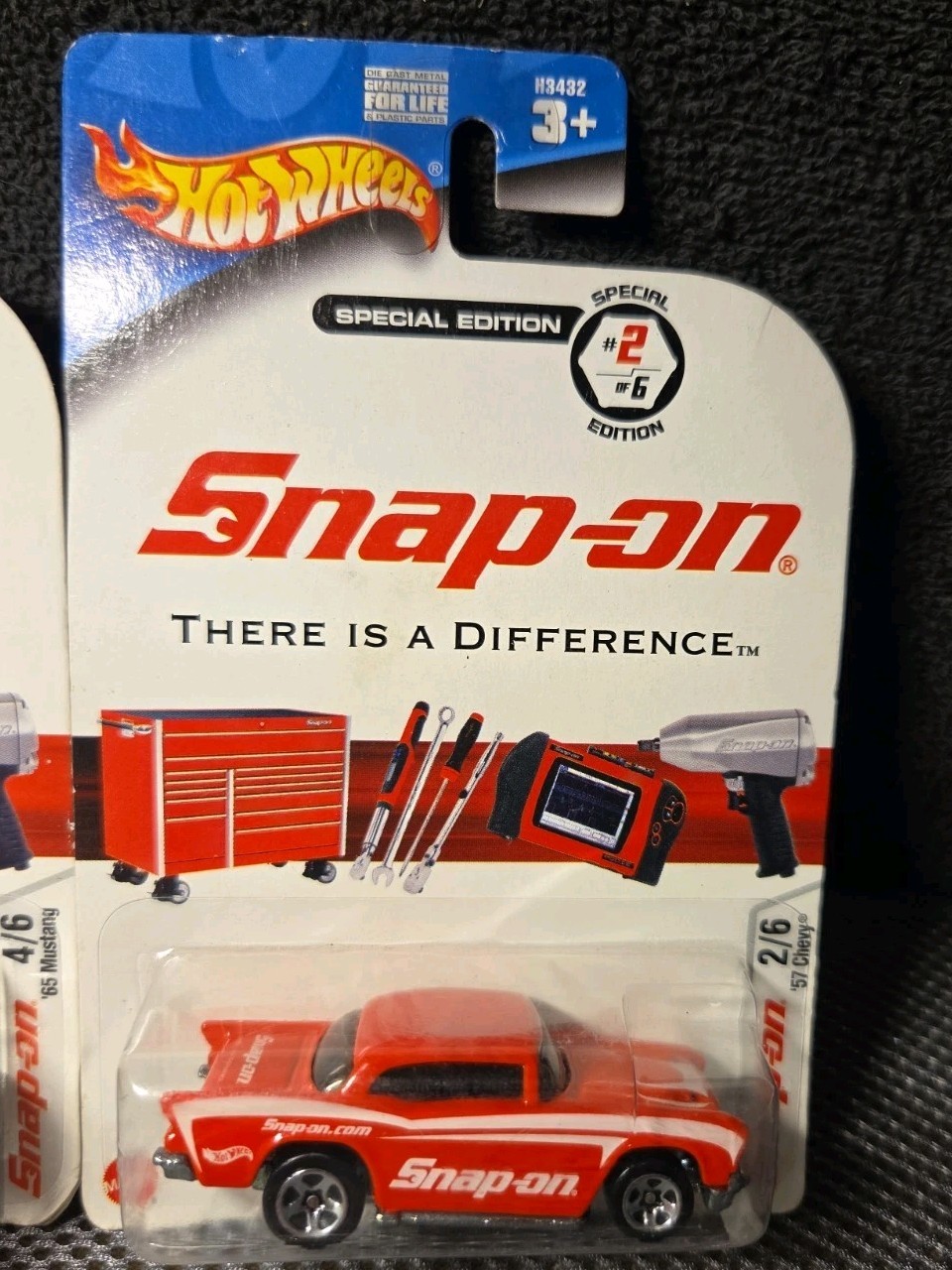 Hot Wheels Snap On ’57 Chevy ’65 Mustang
