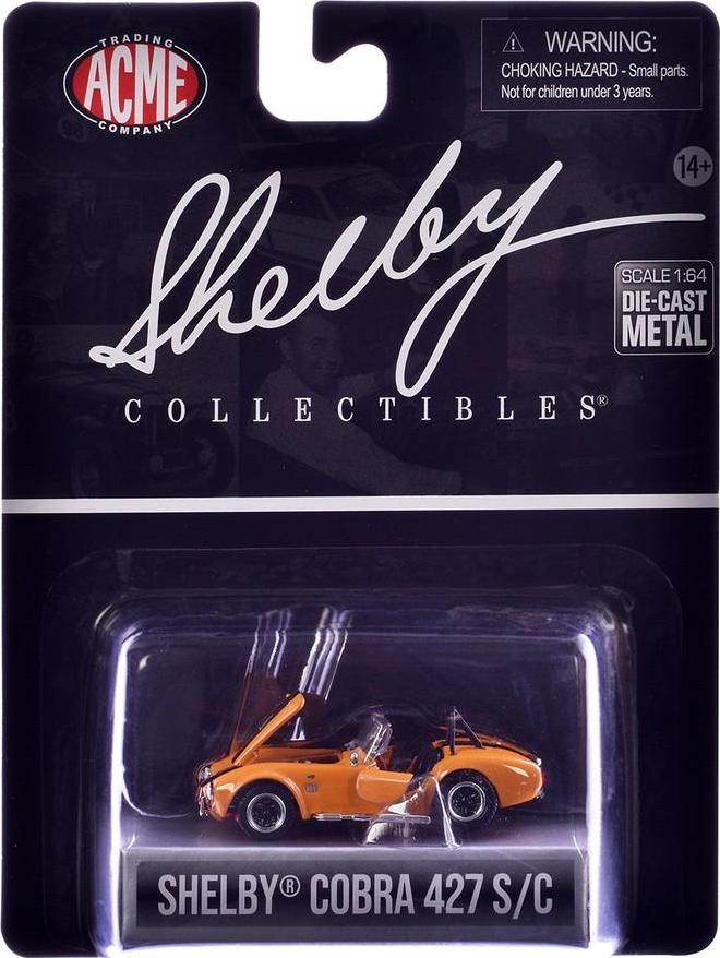 1965 Shelby Cobra 427 S/C (Set of 6) in 1/64 scale models by Shelby Collectibles