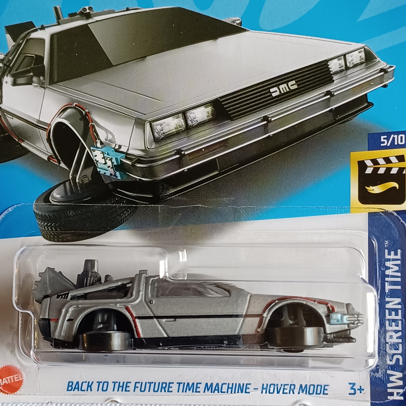 HOT WHEELS *BACK TO THE FUTURE* *TIME MACHINE* & *TIME MACHINE HOVER MODE* RARE