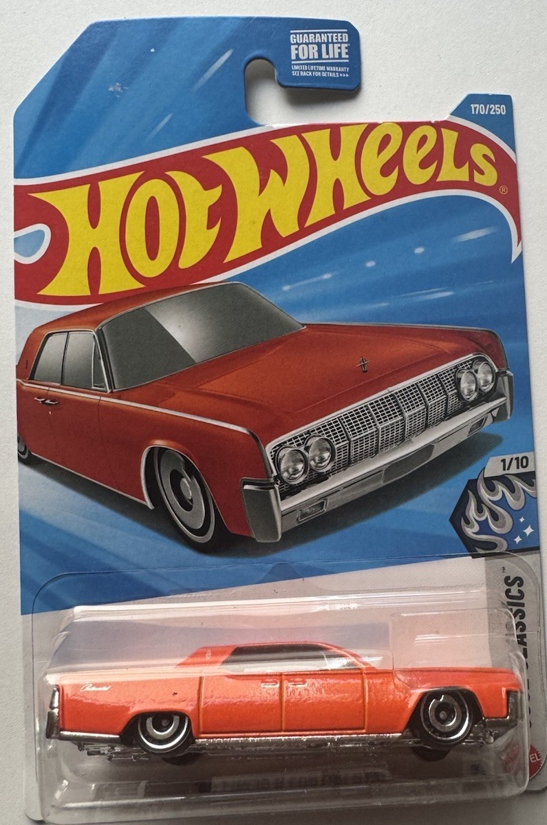 2026 Hot Wheels COOL CLASSICS 1/10 ’64 Lincoln Continental 170/250