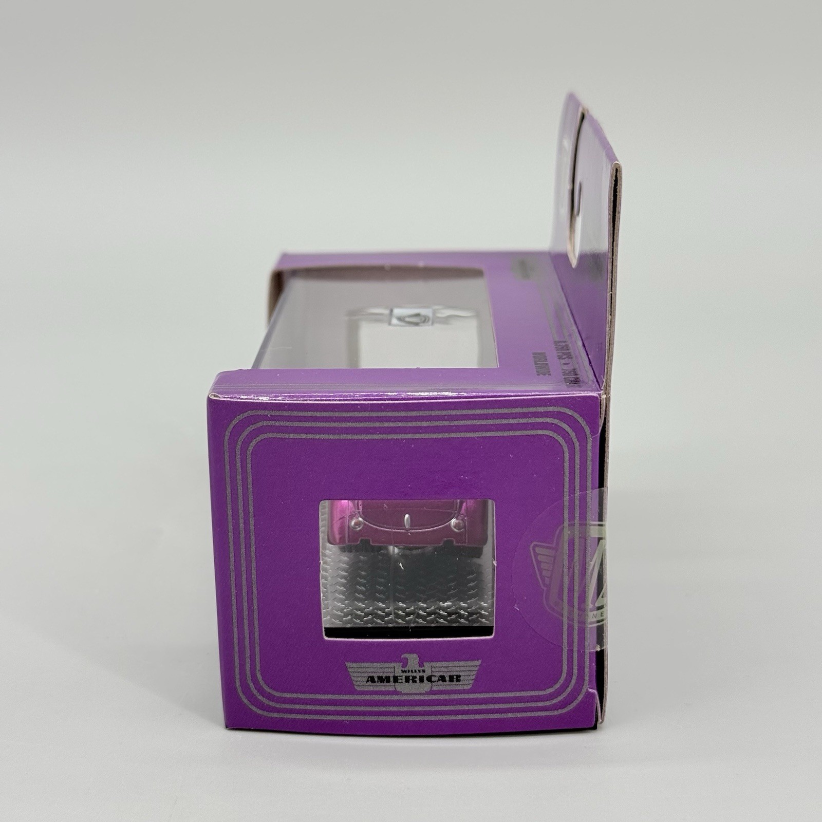 2023 M2 Machines 1941 Willys Coupe Detroit Muscle Purple R67 1:64 Diecast Car