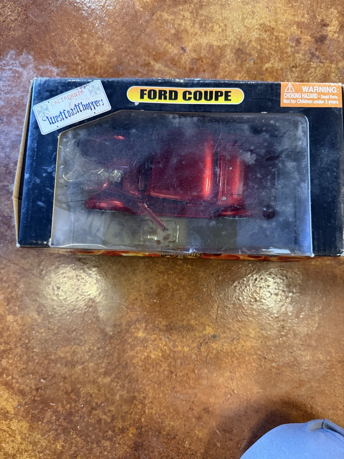 West Coast Choppers 1/24 Metalic Red Ford Coupe