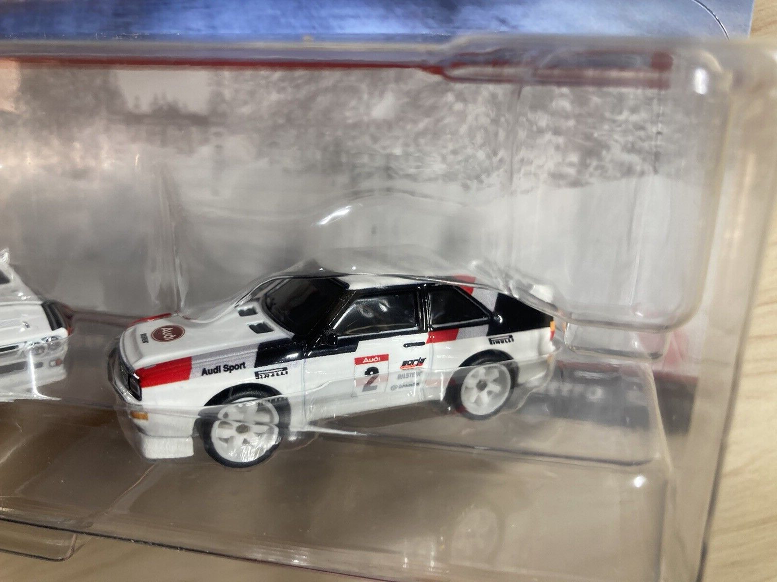 Hot wheels ’84 Audi Sport Quattro and Lancia Rally 037 2 car pack on Real Riders