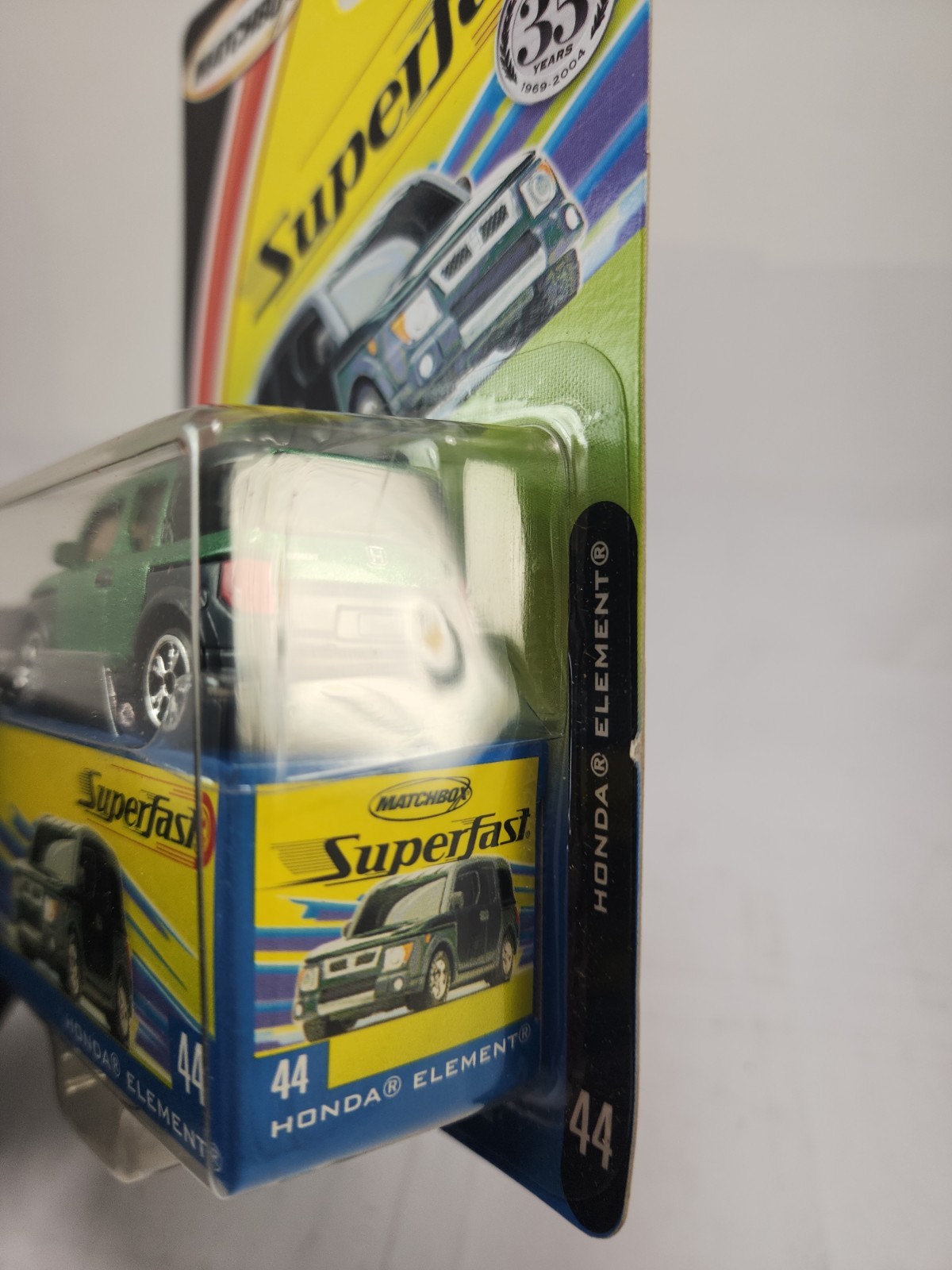 Matchbox ULTRA RARE COLOR Honda Element Superfast Green & Gray 2004 New