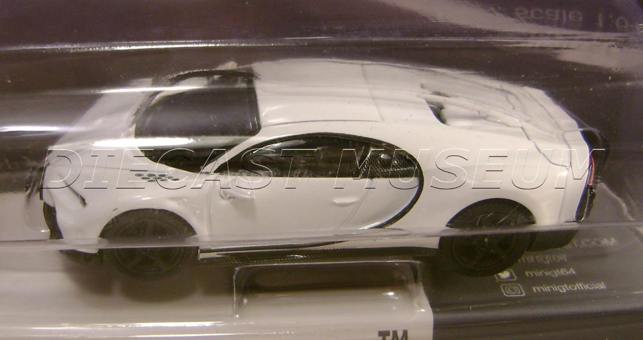 BUGATTI CHIRON SUPER SPORT WHITE #440 MIJO TSM MODEL MINI GT DIECAST 2022