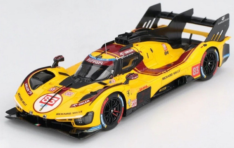 BBR Models Ferrari 499P #83 – AF Corse – 2025 WEC Qatar 1:18 Diecast Car CS18007