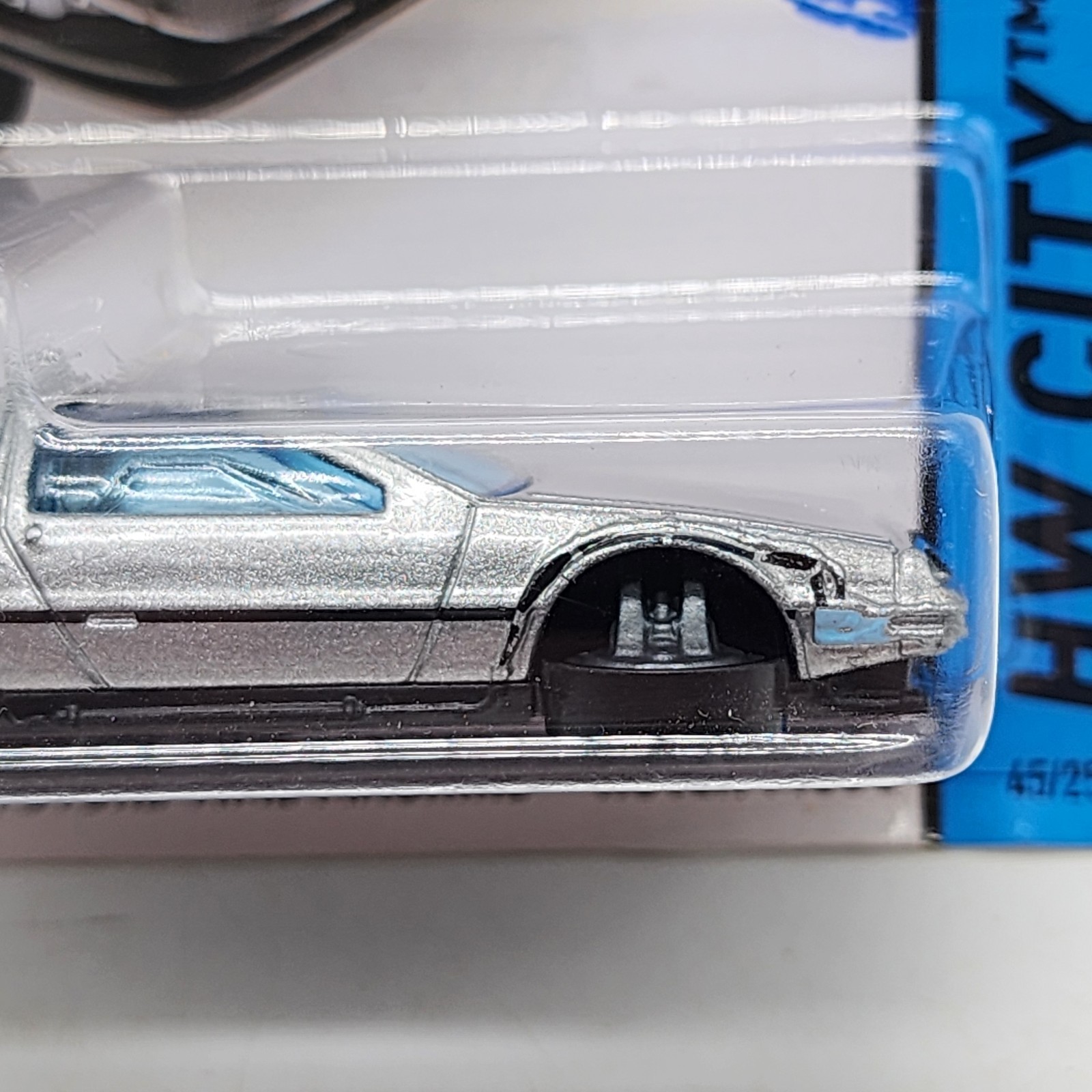UH Hot Wheels HW City BACK TO THE FUTURE TIME MACHINE HOVER MODE W/Protect READ