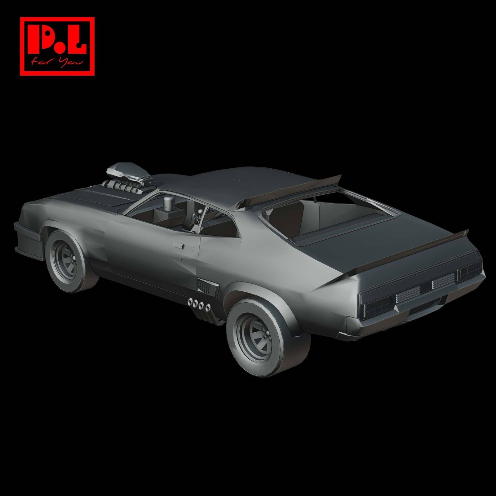 Mad Max Ford Falcon XB Pursuit Special V8 Interceptor 1/87 64 43 32 24 25 18 IXO