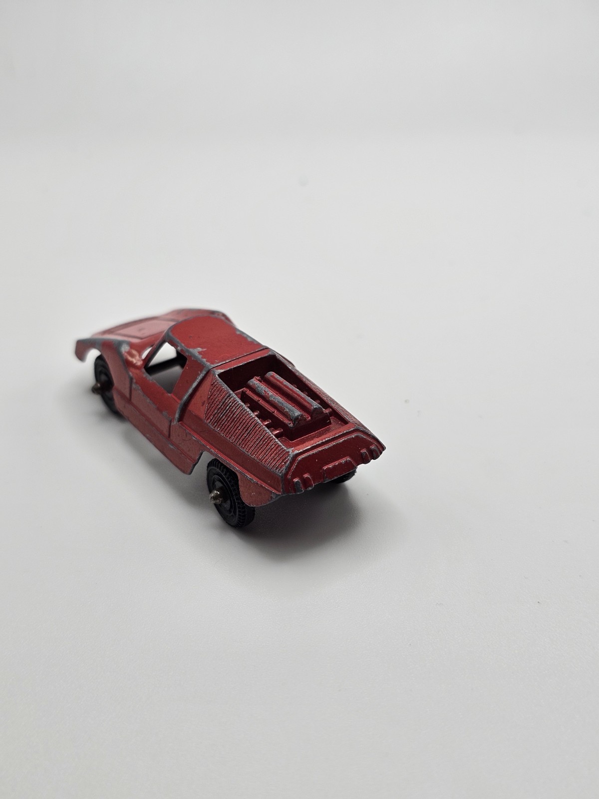 Tootsietoy Fiat X 1/9 1:64 Scale Red Diecast Toy Car, Age 3-4 Years