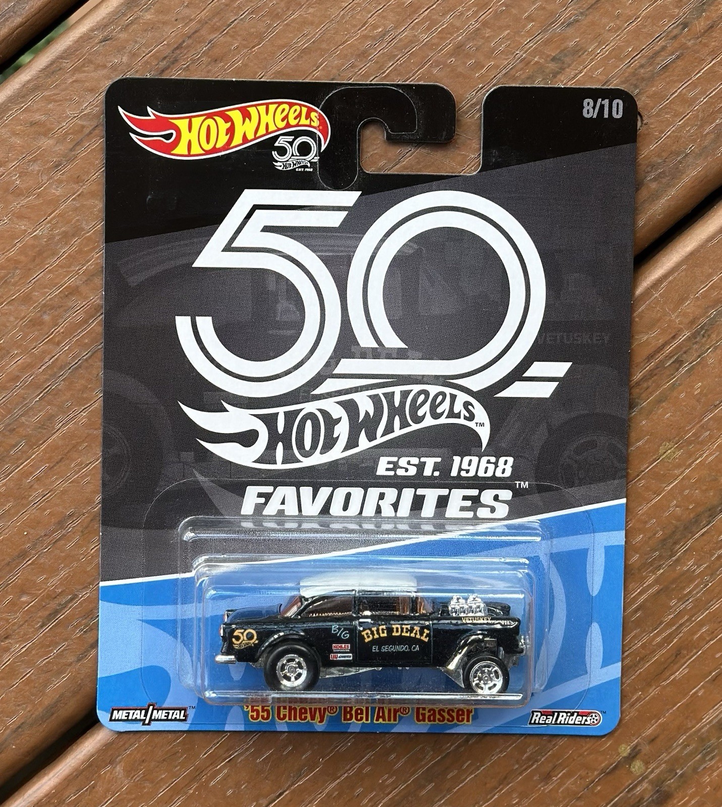 2018 Hot Wheels 50th Favorites Kroger Exclusive ‘55 Chevy Bel Air Gasser – VHTF