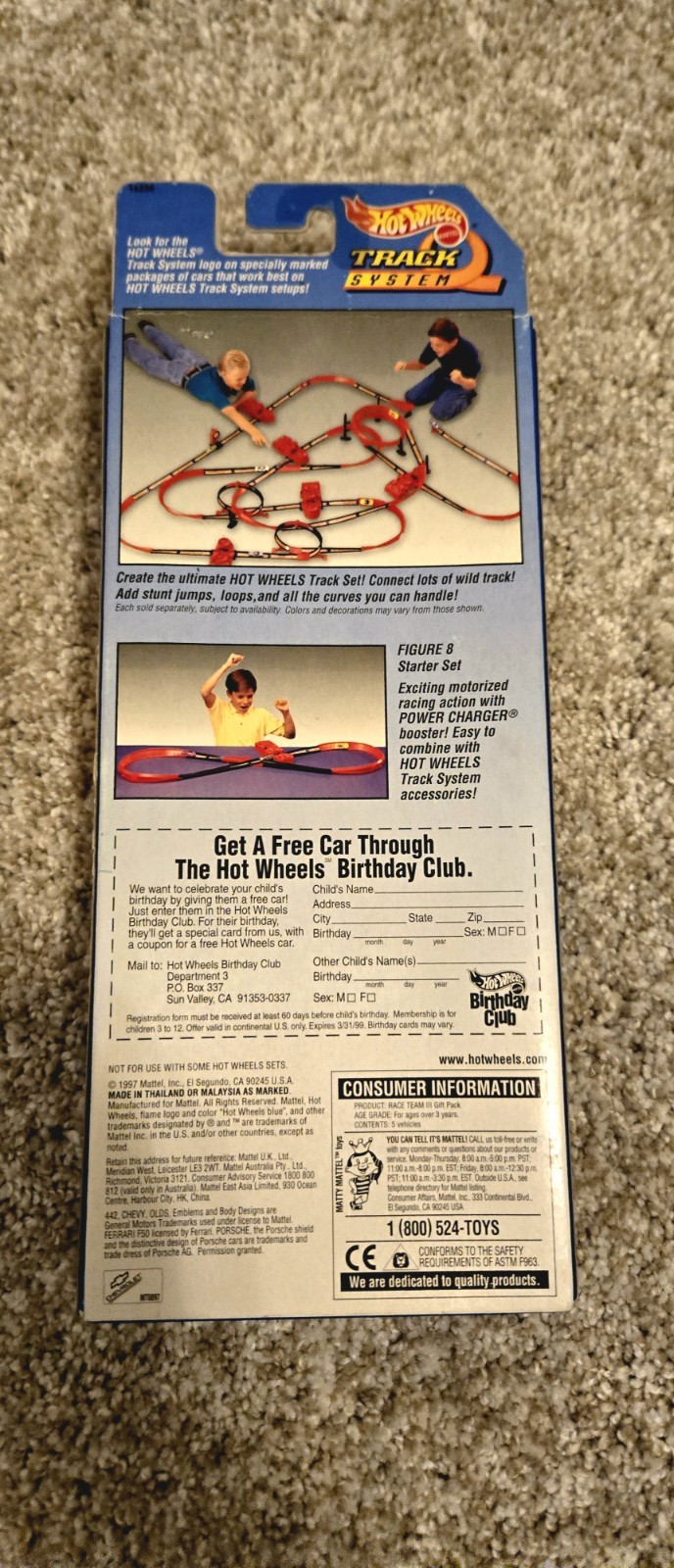 1997 Hot Wheels Race Team Series III And IV