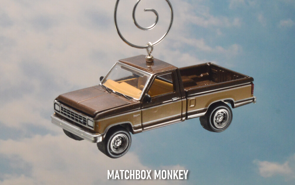 1984 Ford Ranger XL Pickup Truck Custom Christmas Tree Ornament 4X4 RARE Adorno