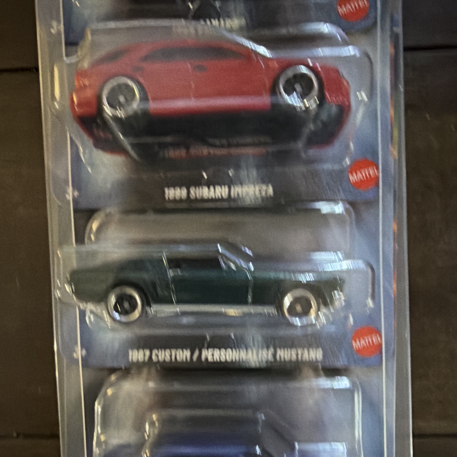 Hot Wheels Fast & Furious 5-Pack 1:64 Diecast Cars Chevy Subaru Ford Nissan