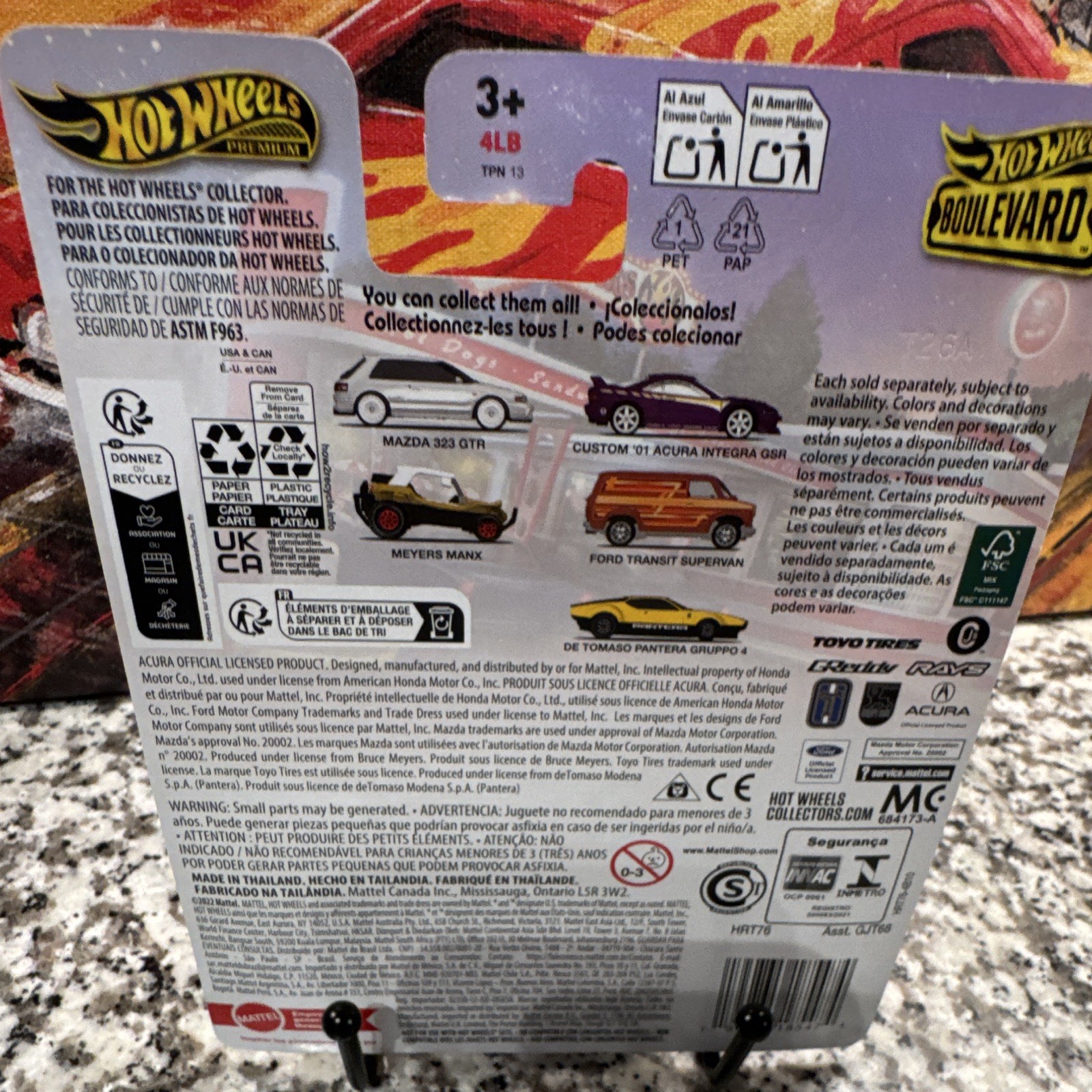 Hot Wheels Boulevard Ford Transit Supervan 1966 1:64 Diecast Van Unopened