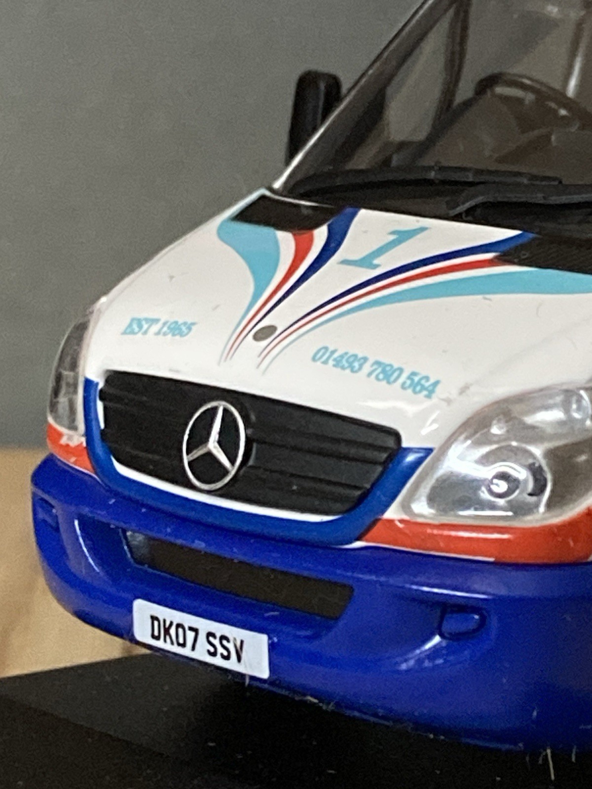 1:43 Dimascio’s Mercedes Sprinter Ice Cream Van. Please read full description.