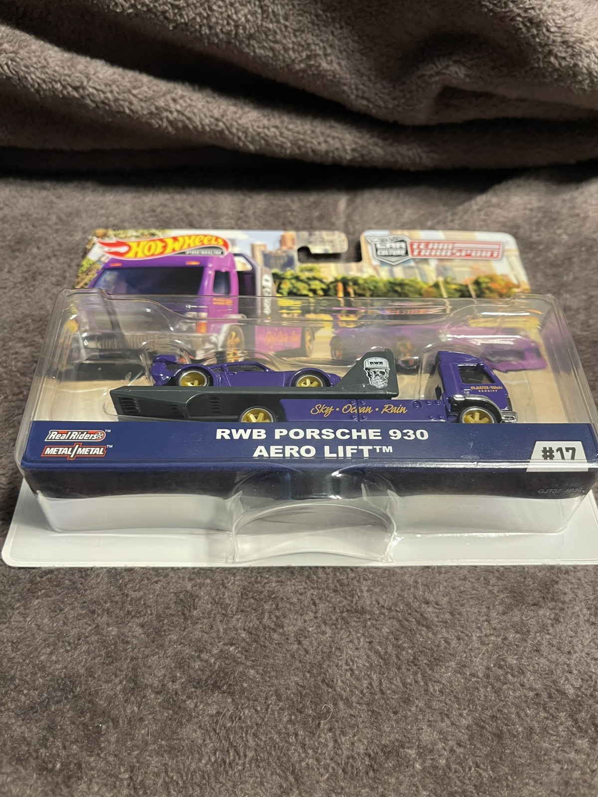 Hot Wheels Team Transport – RWB PORSCHE 930 AERO LIFT #17 1/64 2019 – PURPLE