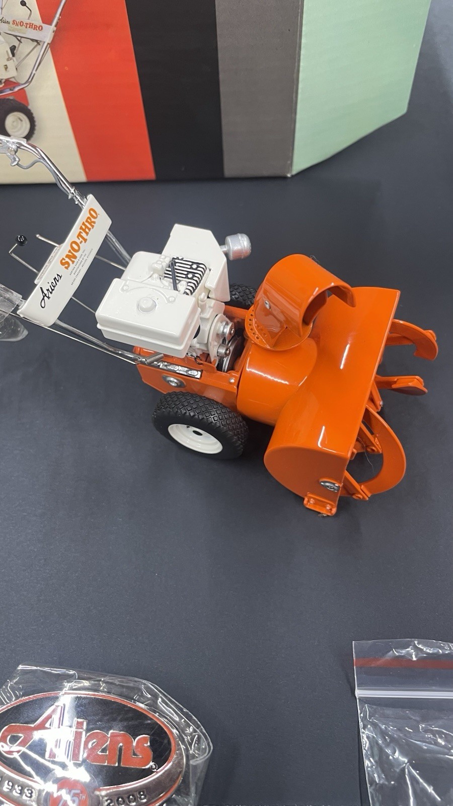 Ariens 1960 Sno-Thro 1:12 Diecast Model 75th Anniversary Complete W/ Magnet⁠