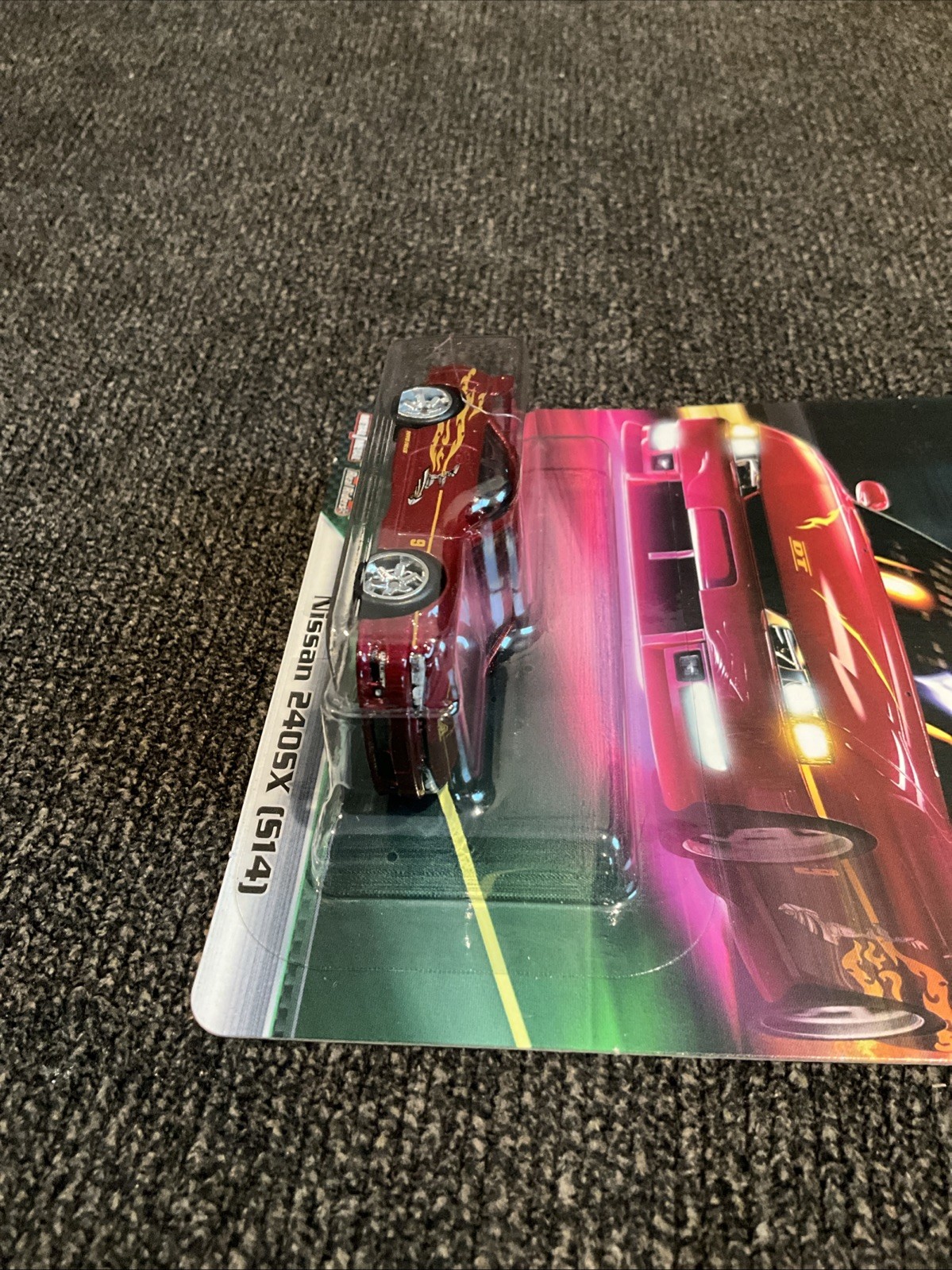 Hot Wheels Fast and Furious Original Fast Nissan 240SX (S14) Crack Blister