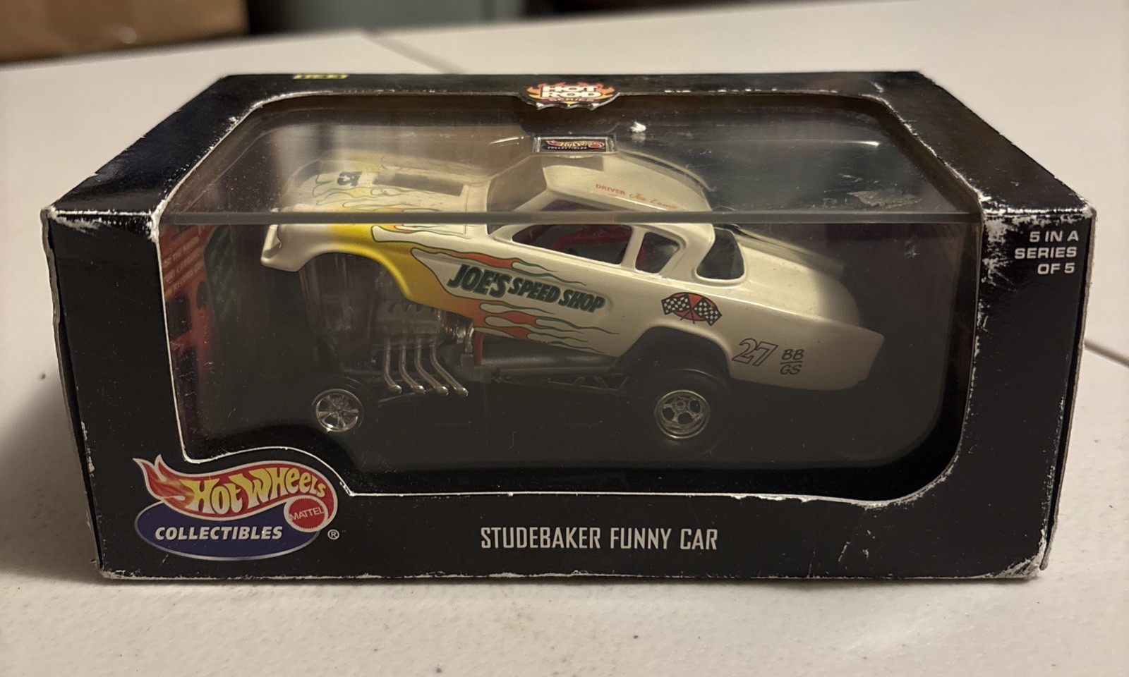 Hot Wheels-Hot Rod Series Studebaker Funny Car Diecast Sealed 1/43