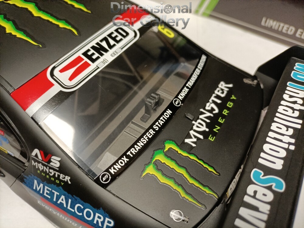 Authentic 1/12 Ford Falcon FGX #6 MONSTER ENERGY Racing Winner 2017 driver Cam