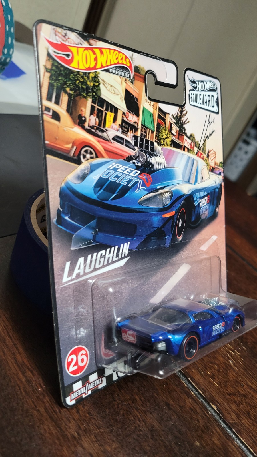 Hot Wheels Boulevard #26 Laughlin Corvette Z06 Drag Racer Premium 1/64 Chevrolet