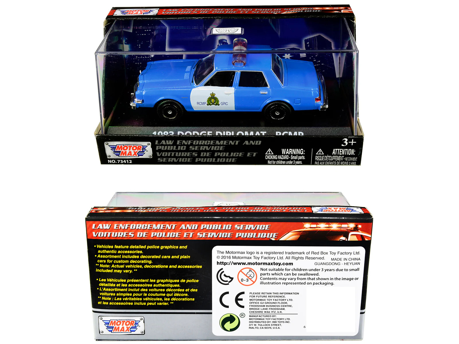 1983 Dodge Diplomat “Royal Canadian Mounted Police” (RCMP) Light Blue and White